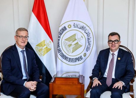وزير التخطيط والتنمية الاقتصادية يبحث مع سفير أيرلندا تعزيز التعاون في مجالات “الاقتصاد الأخضر” والتكنولوجيا