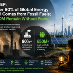 UNEP: Over 80% of global energy still comes from fossil fuels; 650 million remain without power