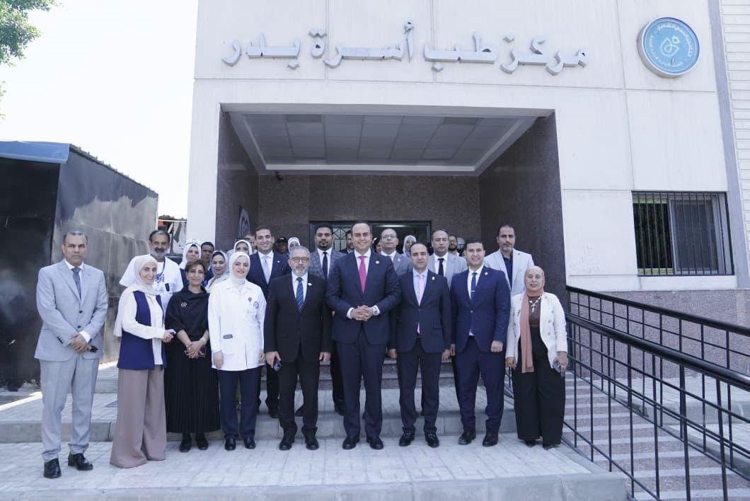 رئيس الرعاية الصحية يفتتح مركز طب أسرة بدر بالإسماعيلية لخدمة 25 ألف مواطن ضمن منظومة التأمين الصحي الشامل