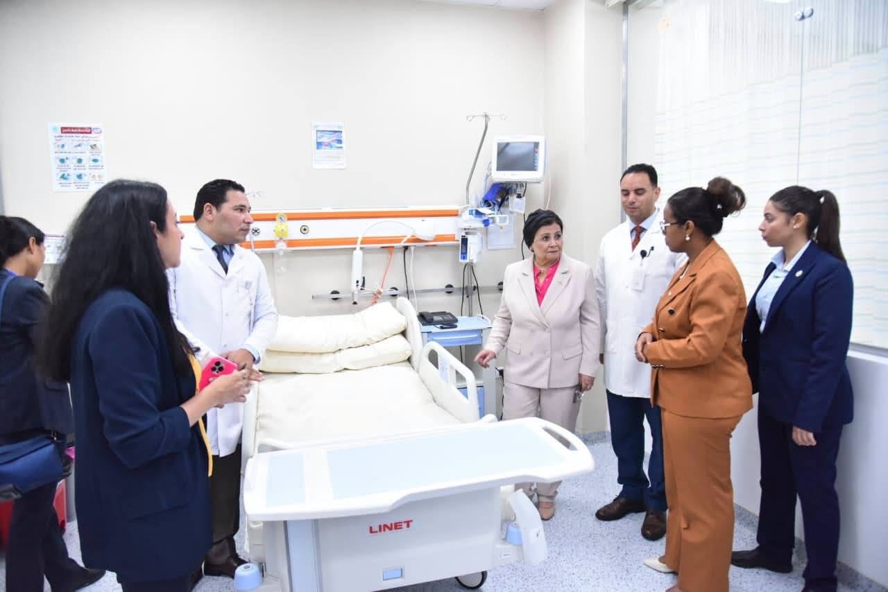 وزيرة صحة مدغشقر تطلع على التجربة المصرية في الرعاية الصحية الأولية والتحول الرقمي