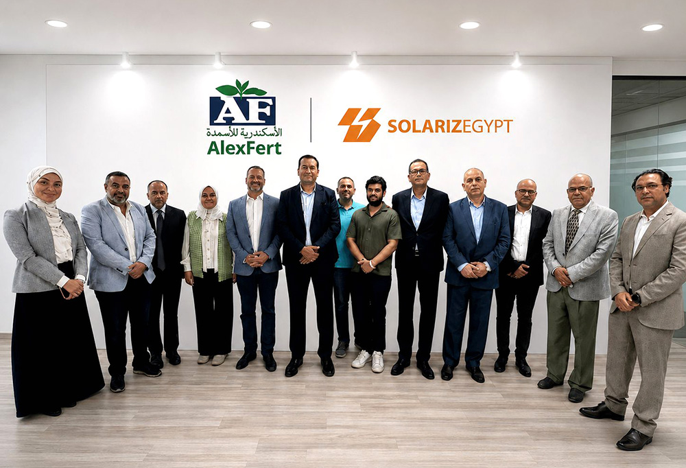 AlexFert-SolarizEgypt deal to generate 1.58 GWh of clean energy, cut 718 tons of CO2