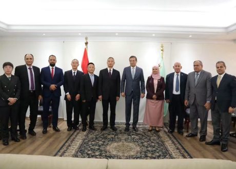 وزير الزراعة يستقبل وفداً من هيئة “إيكاما” الصينية لبحث توطين صناعة المبيدات و نقل التكنولوجيا الحديثة