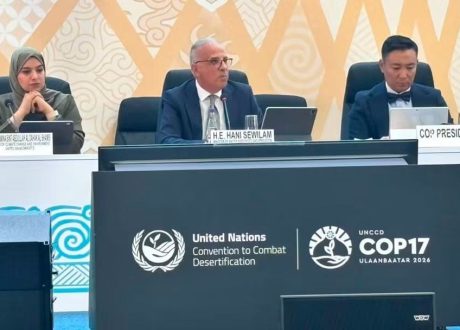 وزير الري يلقي كلمة مصر في الشق الوزاري لـ COP17 بمنغوليا..ويؤكد أهمية الإدارة المتكاملة للمياه والأراضي وحشد التمويل لمواجهة التصحر والجفاف