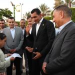وزير الشباب والرياضة ومحافظ القليوبية يفتتحان منشآت رياضية جديدة بنادي العبور