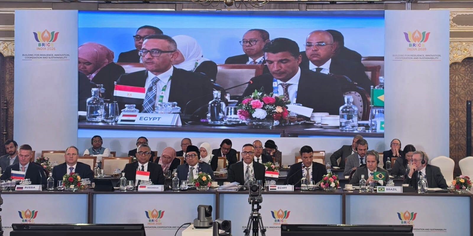 وزير الصناعة من اجتماع البريكس بالهند: نسعى لتحويل التعاون الصناعي إلى مشروعات إنتاجية مشتركة