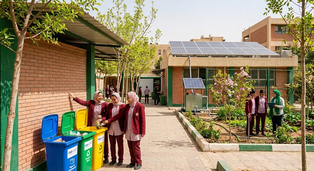 Egypt’s green schools push brings sustainability into classrooms