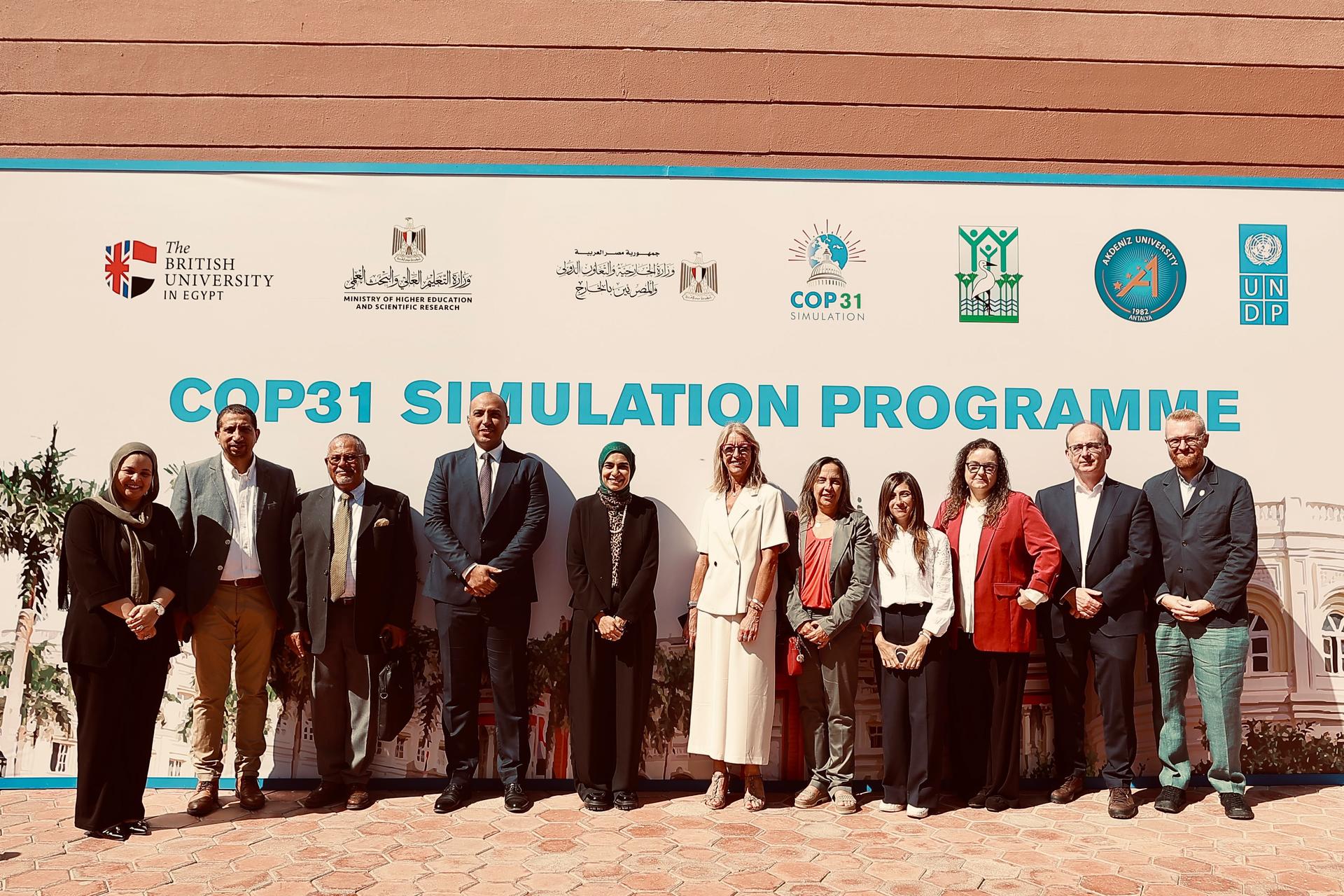 BUE, UNDP launch fifth COP simulation program in Egypt
