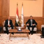 وزير الشباب والرياضة يبحث مع رئيس شركة لاند مارك للتطوير العقاري “LMD “سبل دعم الأبطال الرياضيين ورعايتهم