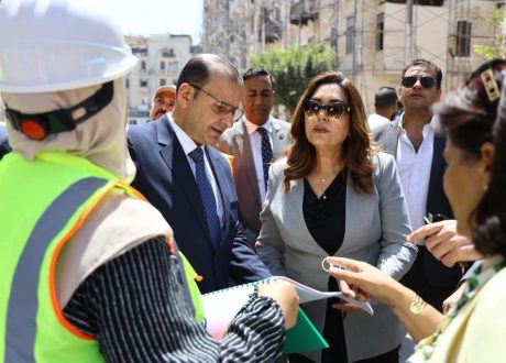 تطوير شارع إبراهيم باشا بالكوربة.. منال عوض توجه بالحفاظ على الهوية المعمارية وتحويله لممشى