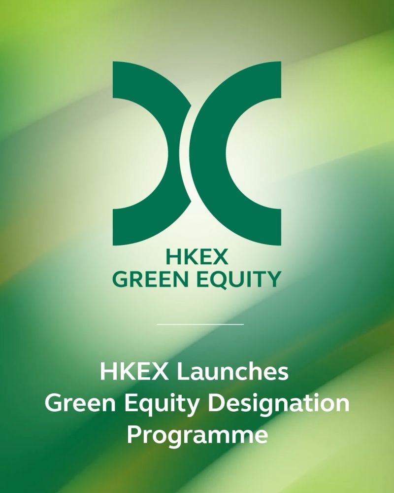 HKEX launches green equity program for listed companies
