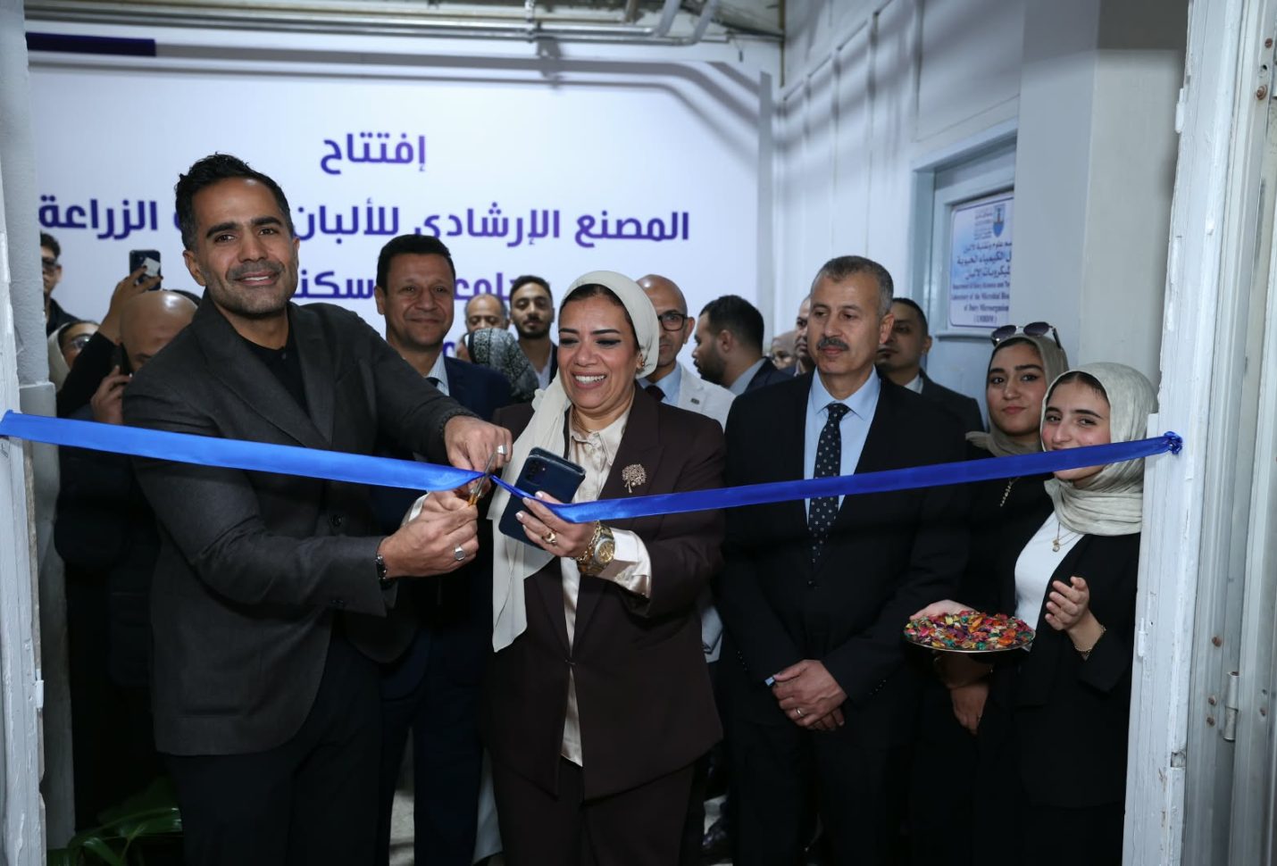 بطاقة 5 أطنان يوميًا.. جهينه تطور مصنع الألبان التعليمي بجامعة الإسكندرية