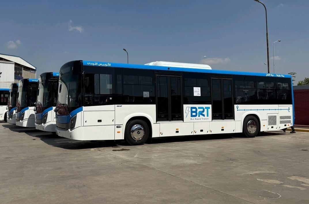20 E-buses hit Egypt’s Ring Road under clean transport drive