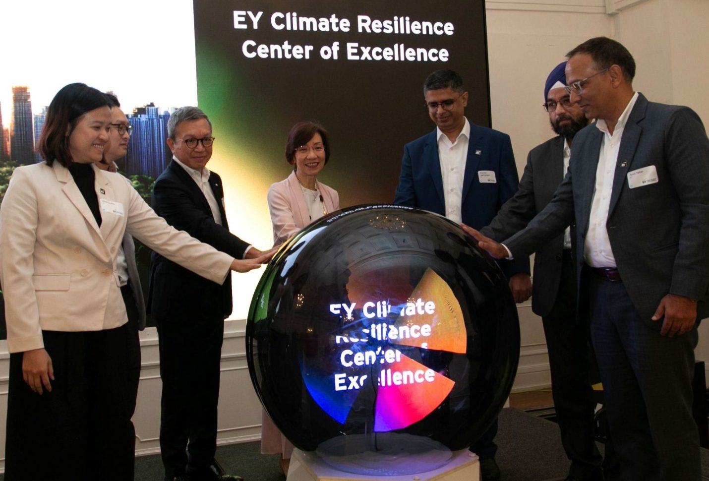 EY opens Singapore center to link climate resilience with business growth