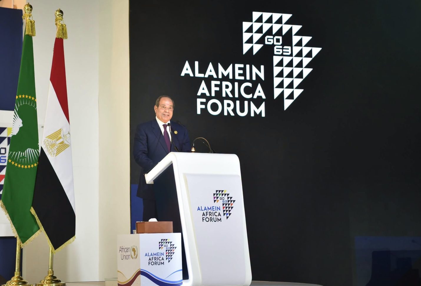 السيسي: التنمية الاقتصادية لا تُبنى في دول غير مستقرة.. والقرن الـ21 سيكون إفريقيًا بامتياز
