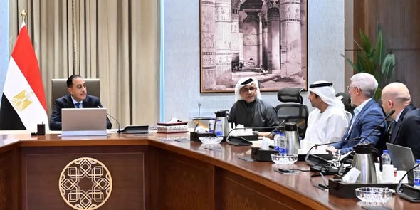 مدبولي يبحث مع «مدن القابضة» الإماراتية تطورات تنفيذ مشروع رأس الحكمة