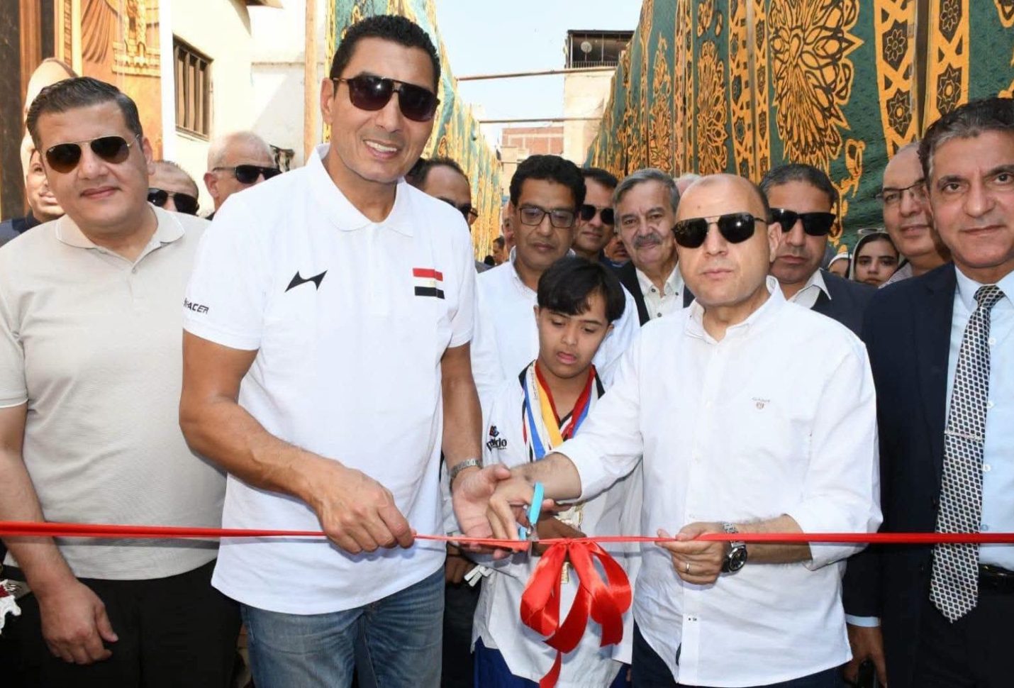وزير الرياضة ومحافظ الغربية يفتتحان مشروعات جديدة بمركز التنمية الشبابية بزفتى