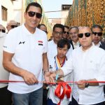وزير الرياضة ومحافظ الغربية يفتتحان مشروعات جديدة بمركز التنمية الشبابية بزفتى